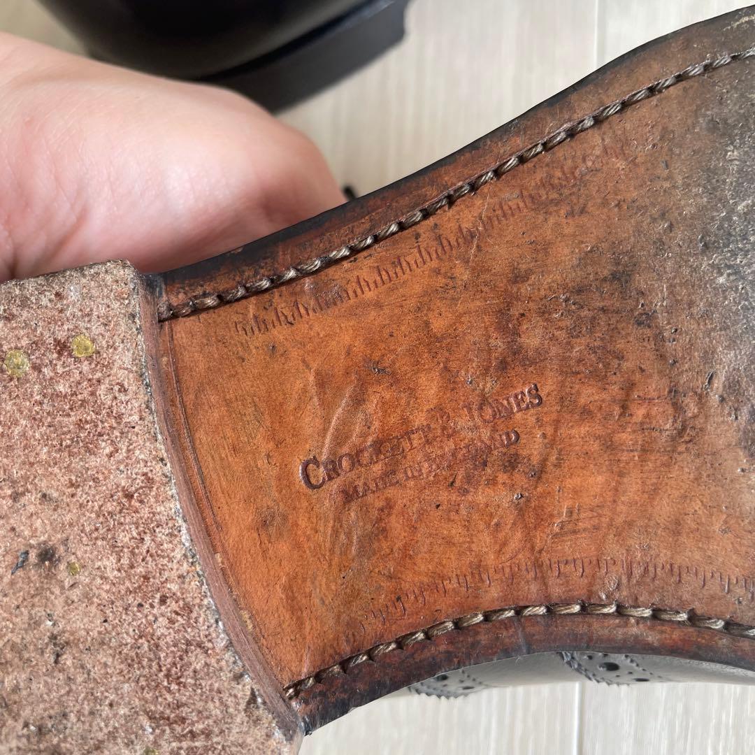 希少　廃盤　クロケット&ジョーンズ FINSBURY ドレスウィングチップ 8