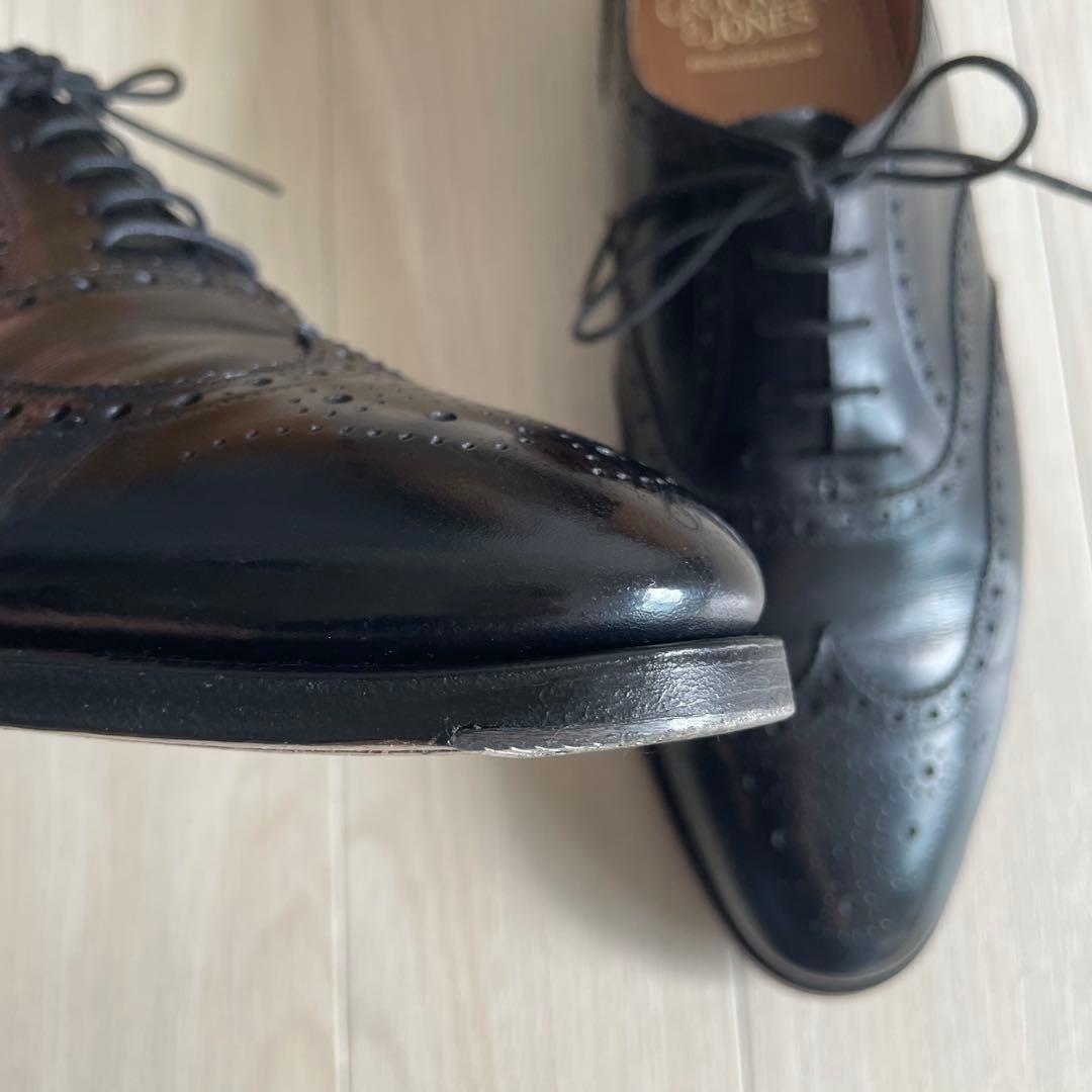 希少　廃盤　クロケット&ジョーンズ FINSBURY ドレスウィングチップ 8