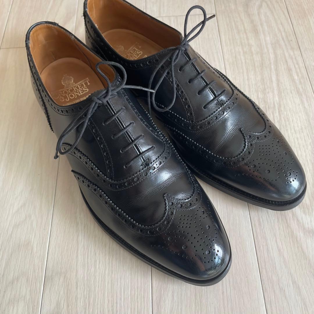 希少　廃盤　クロケット&ジョーンズ FINSBURY ドレスウィングチップ 8