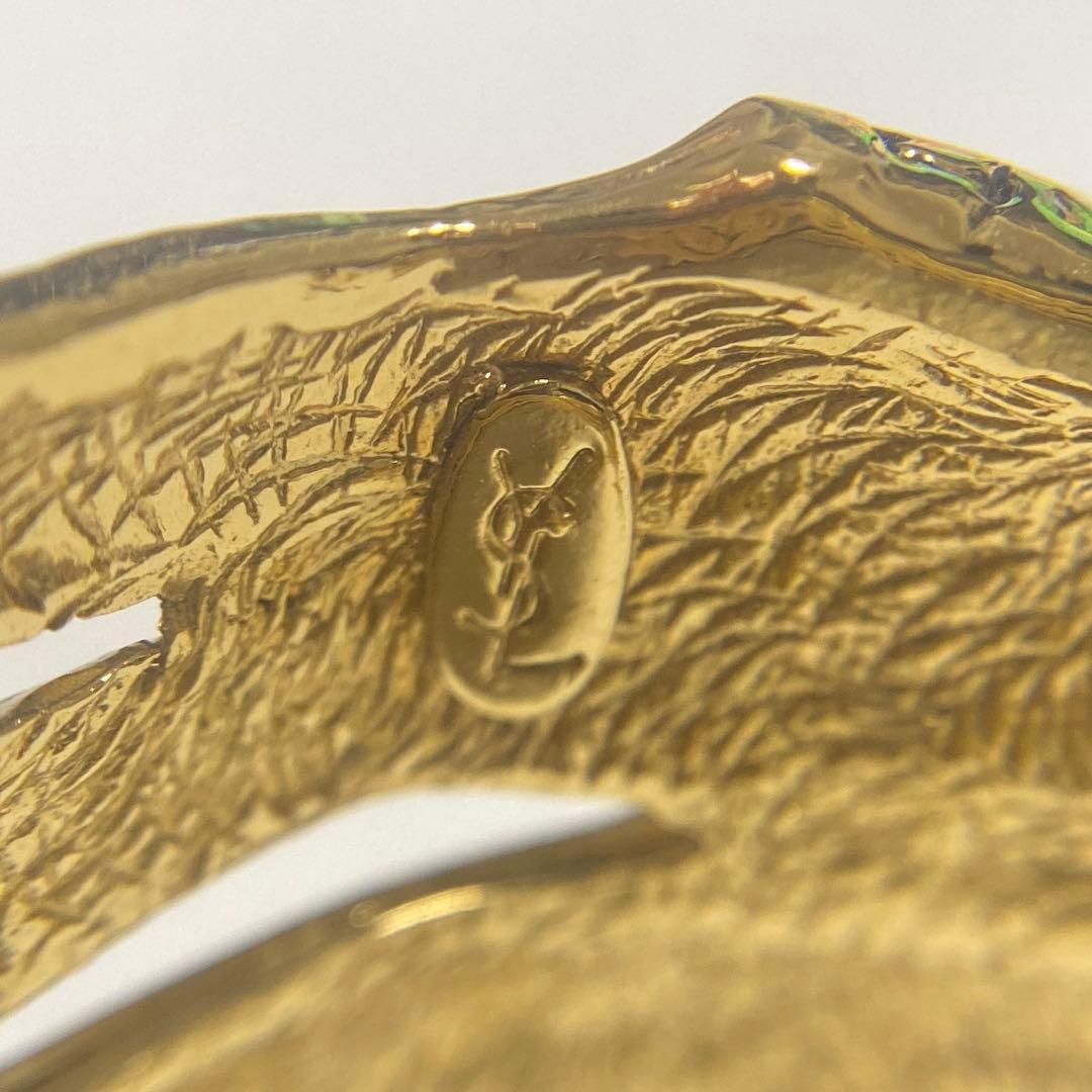 ysl vintage バンブーバングル　ブレスレット　アンティーク