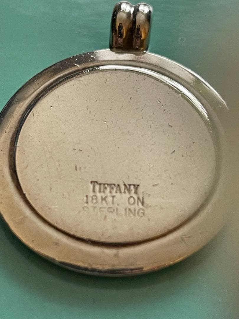 TIFFANY&Co. ティファニーT&C SV925/K18 ペンダントトップ