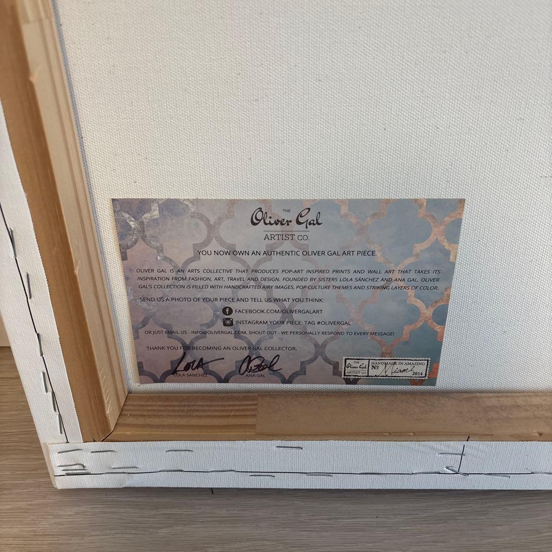 オリバーガル　キャンバスアート
