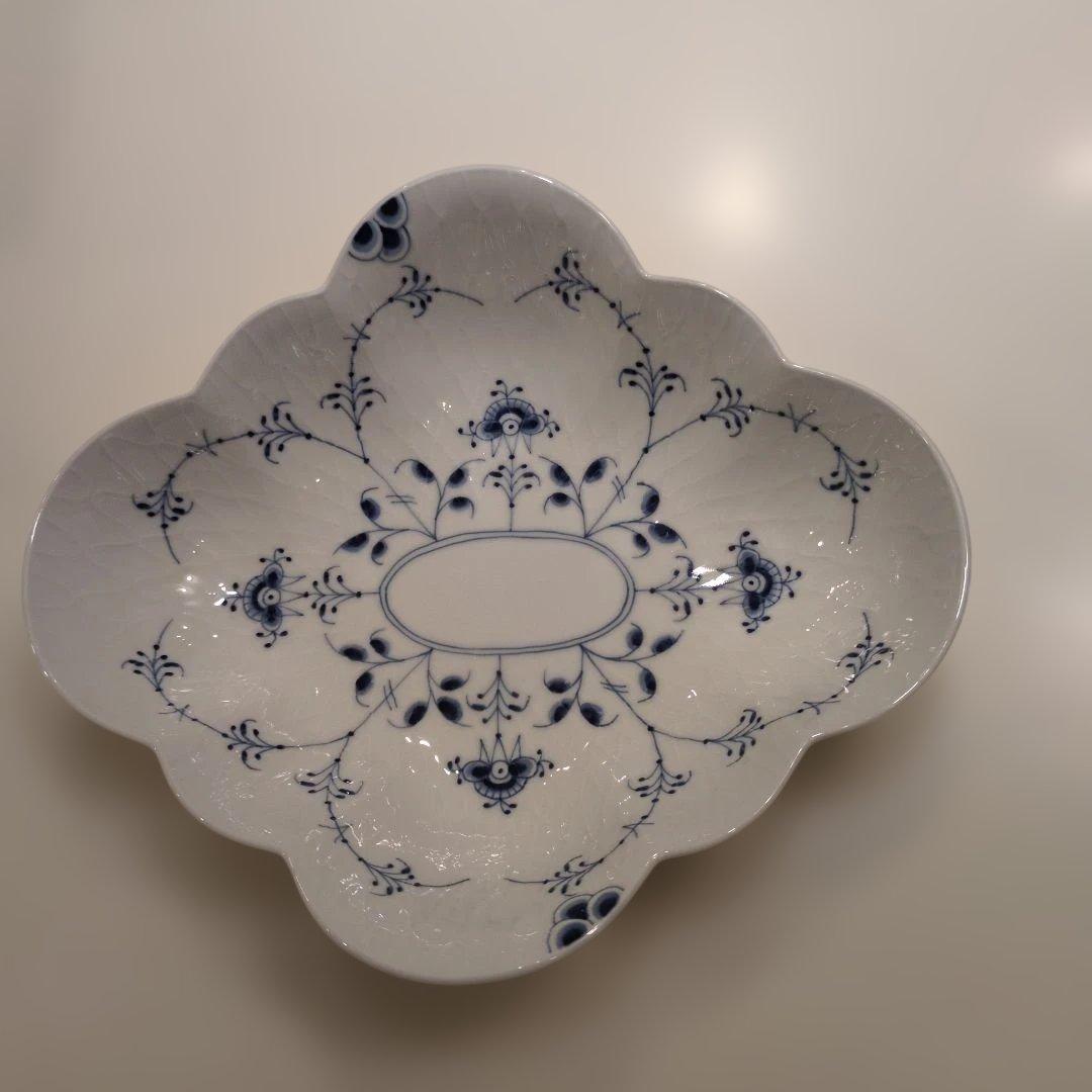 ロイヤルコペンハーゲン　ブルーパルメッテフラワーボウル