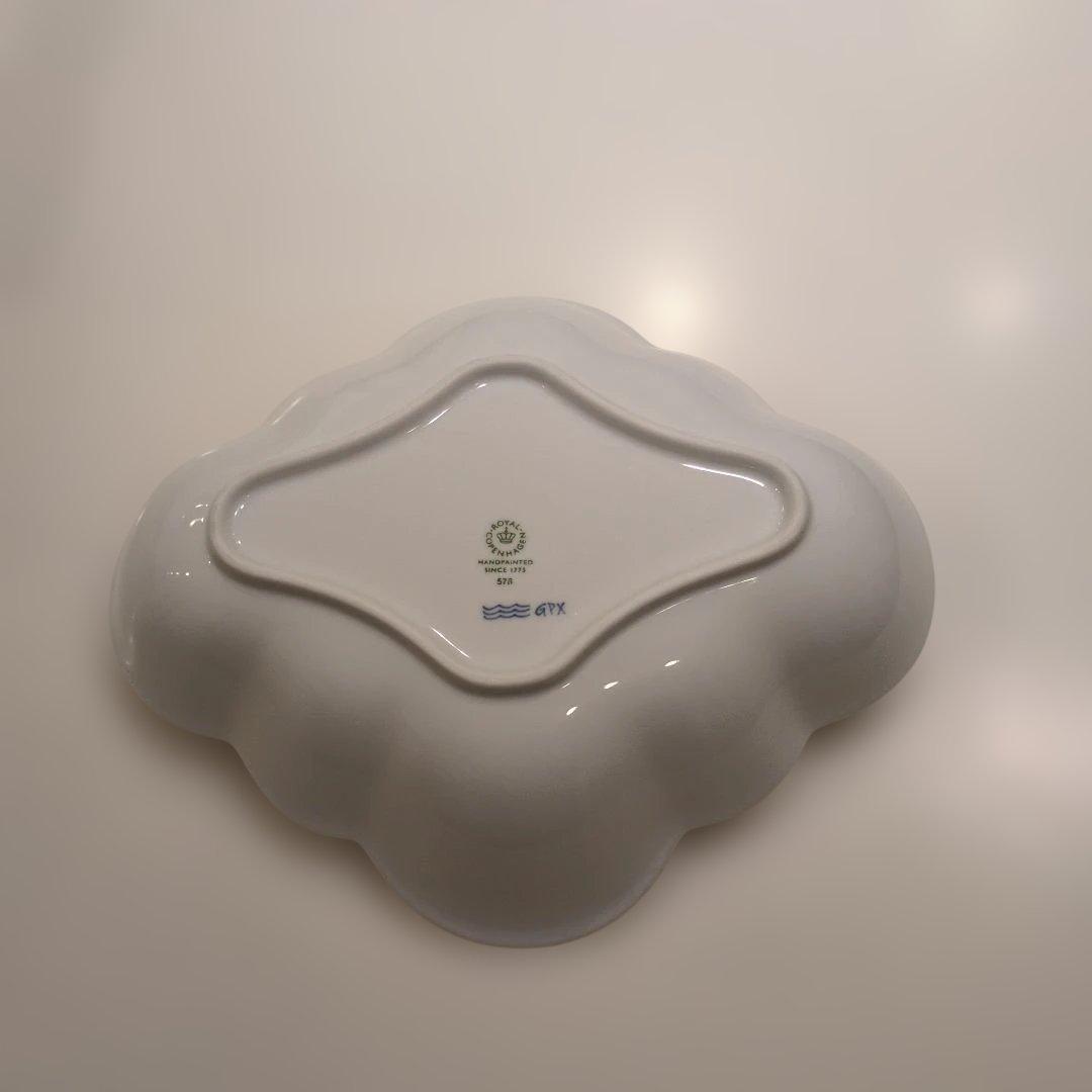 ロイヤルコペンハーゲン　ブルーパルメッテフラワーボウル