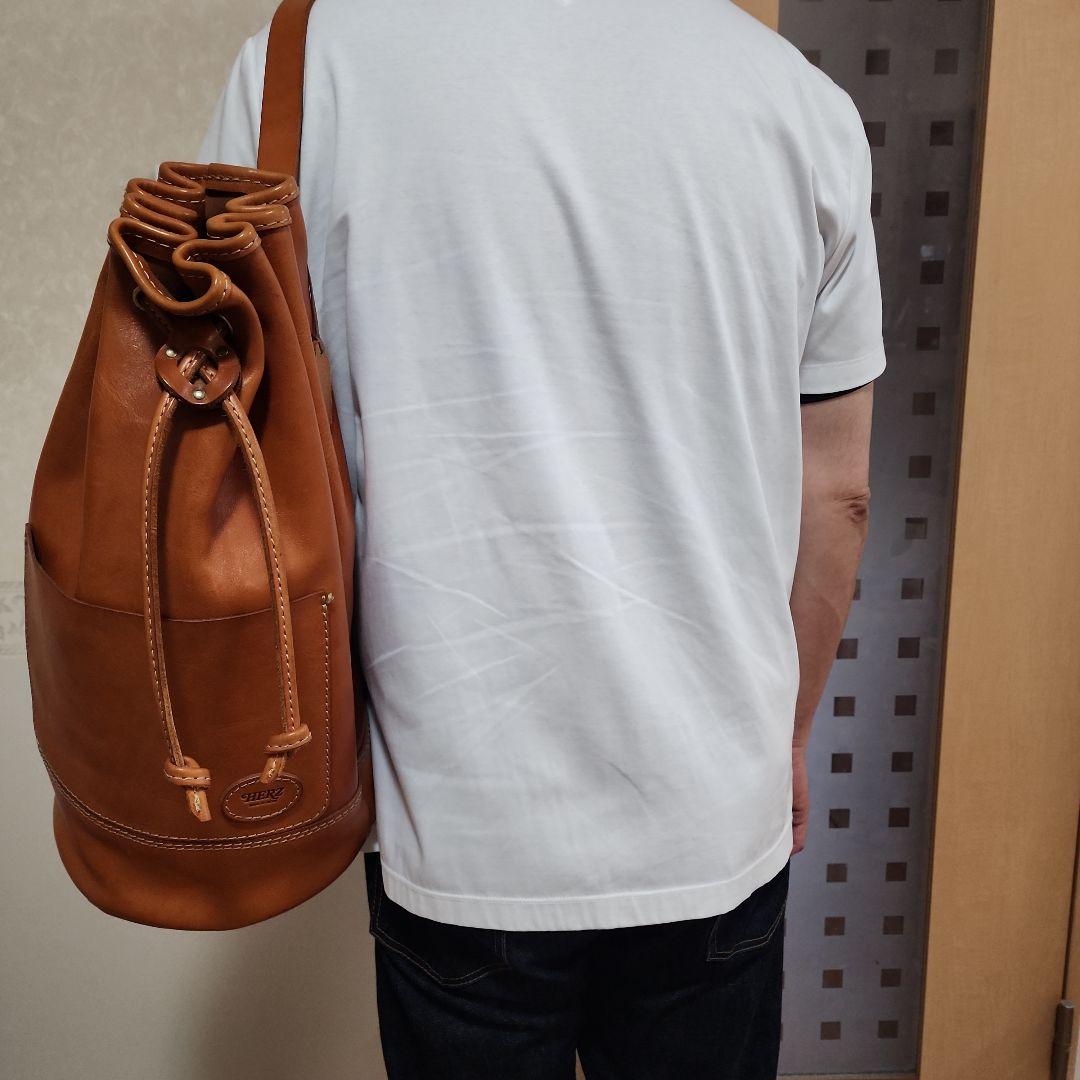 HERTZ　ソフトレザーのボンサック