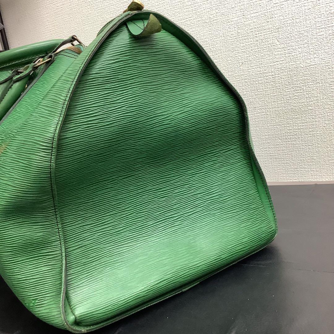 ご*！様 LOUIS VUITTON ヴィトン エピ キーポル55 大容量 ボス
