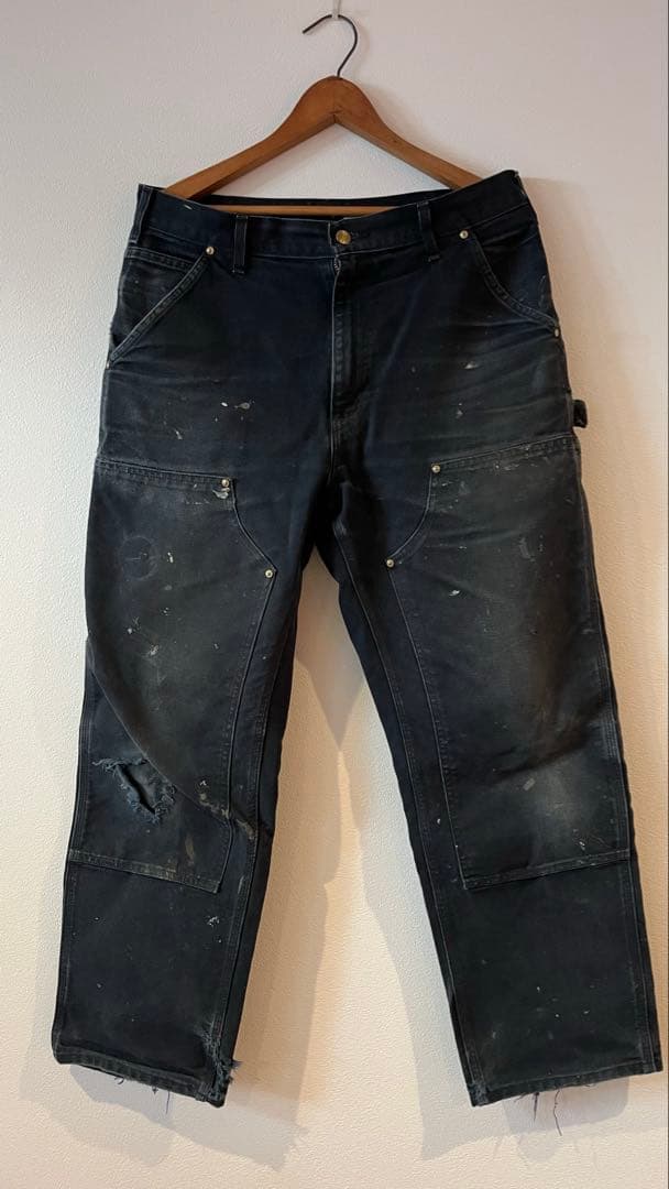 carhartt カーハート　ダブルニーダメージ　パンツ　ビンテージ