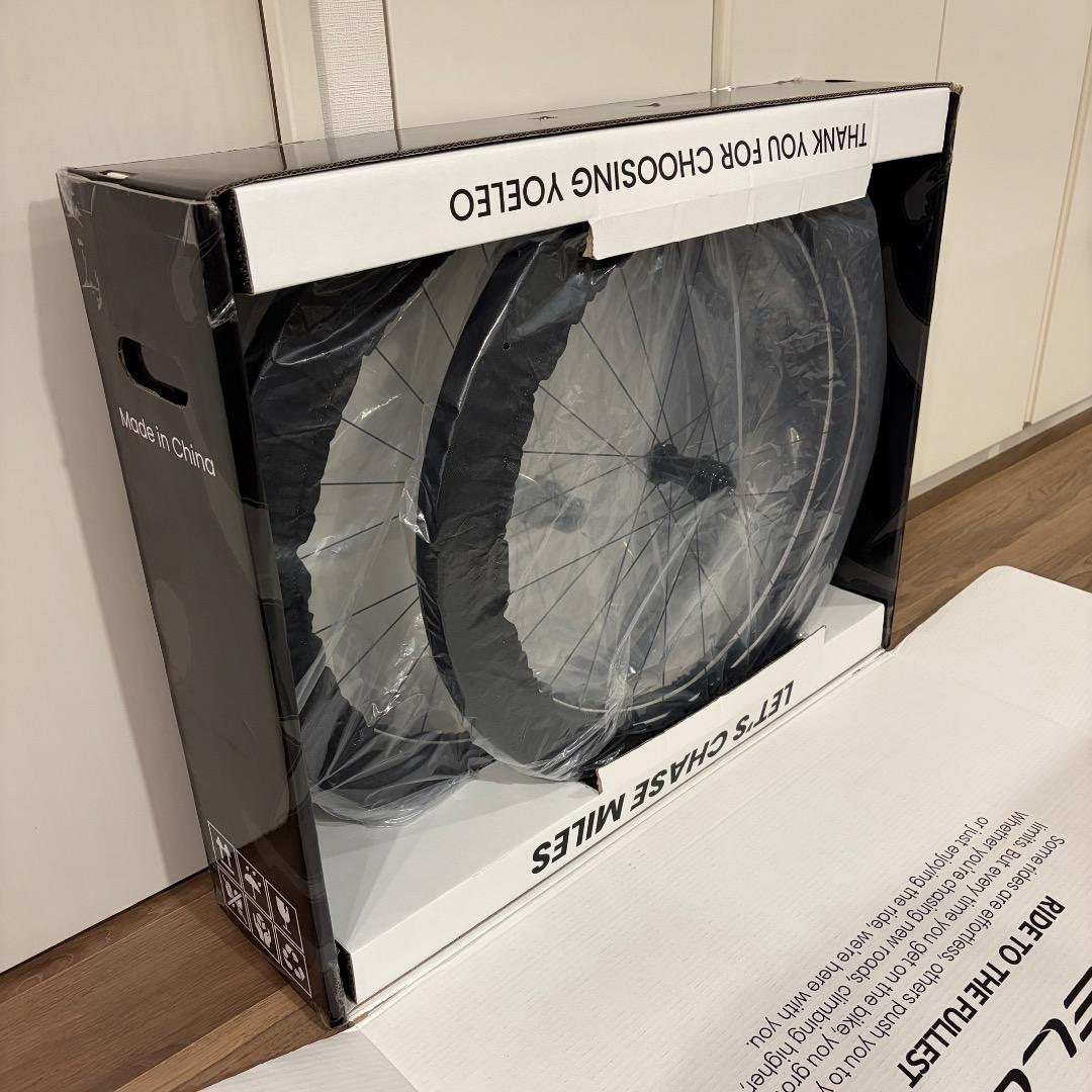 RYET ディスクブレーキ用 700C カーボンホイール　50mmハイト