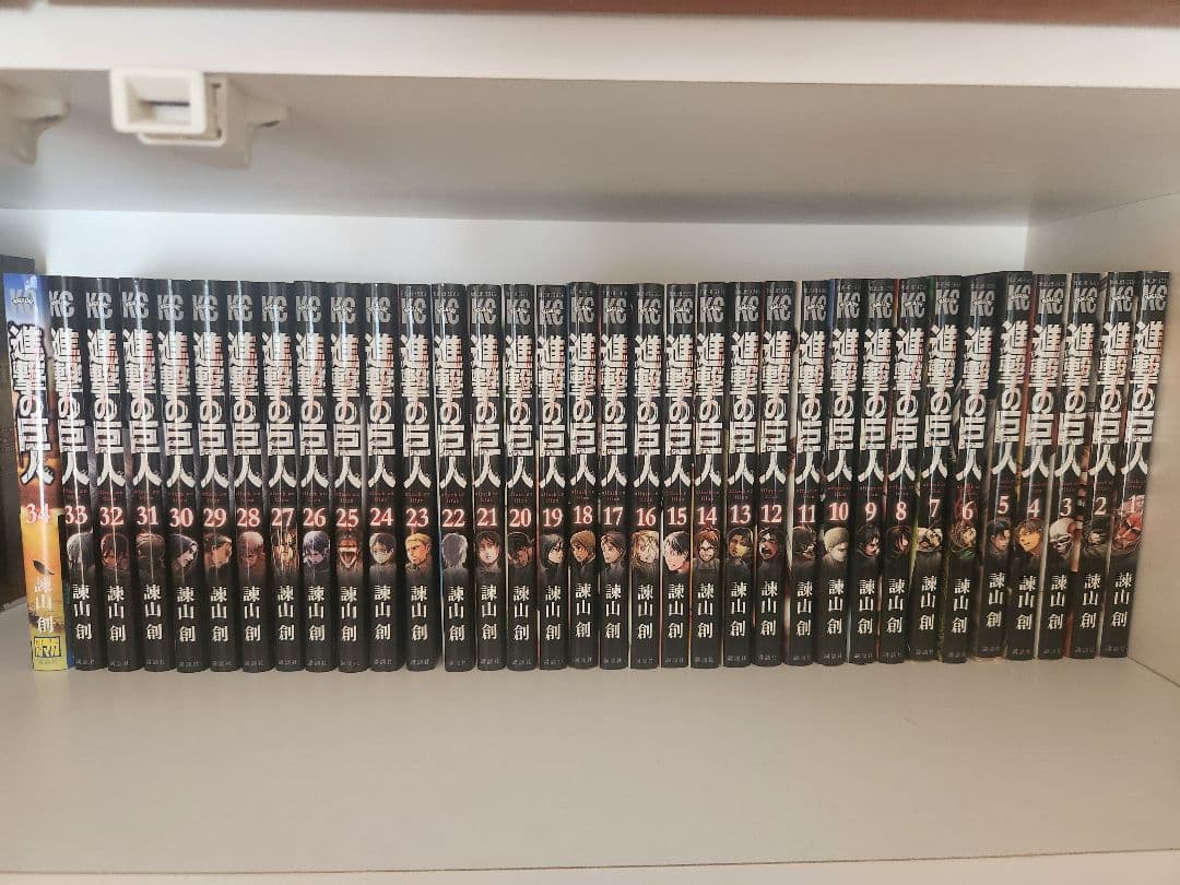 進撃の巨人 全巻 (1-34巻)+他24冊　計58冊セット