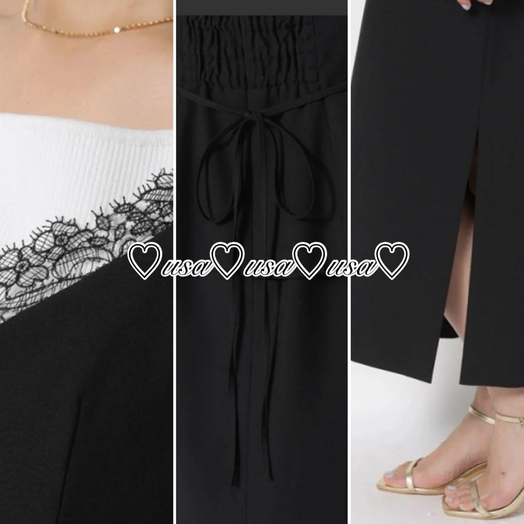 ♡新品♡JUSGLITTY♡ペプラムキャミジャンスカ