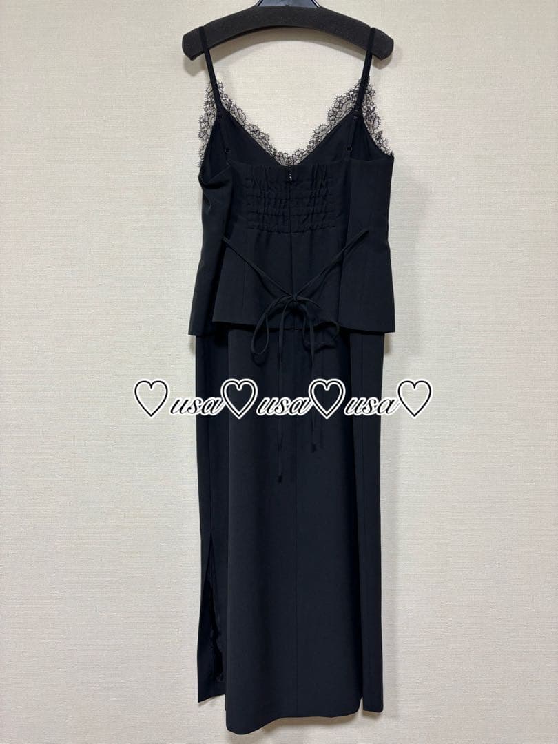 ♡新品♡JUSGLITTY♡ペプラムキャミジャンスカ