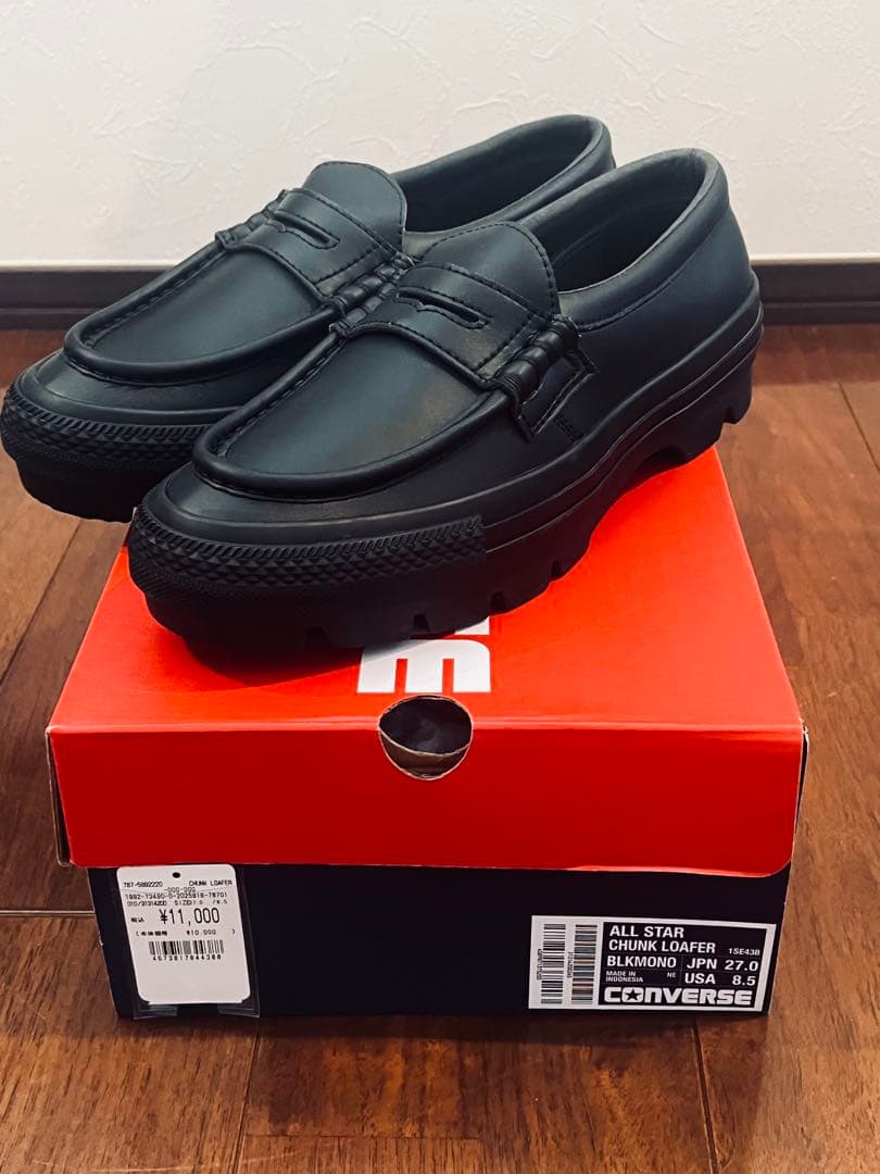 新品 ★ CONVERSE CHUNK LOAFER 27cm 完売品