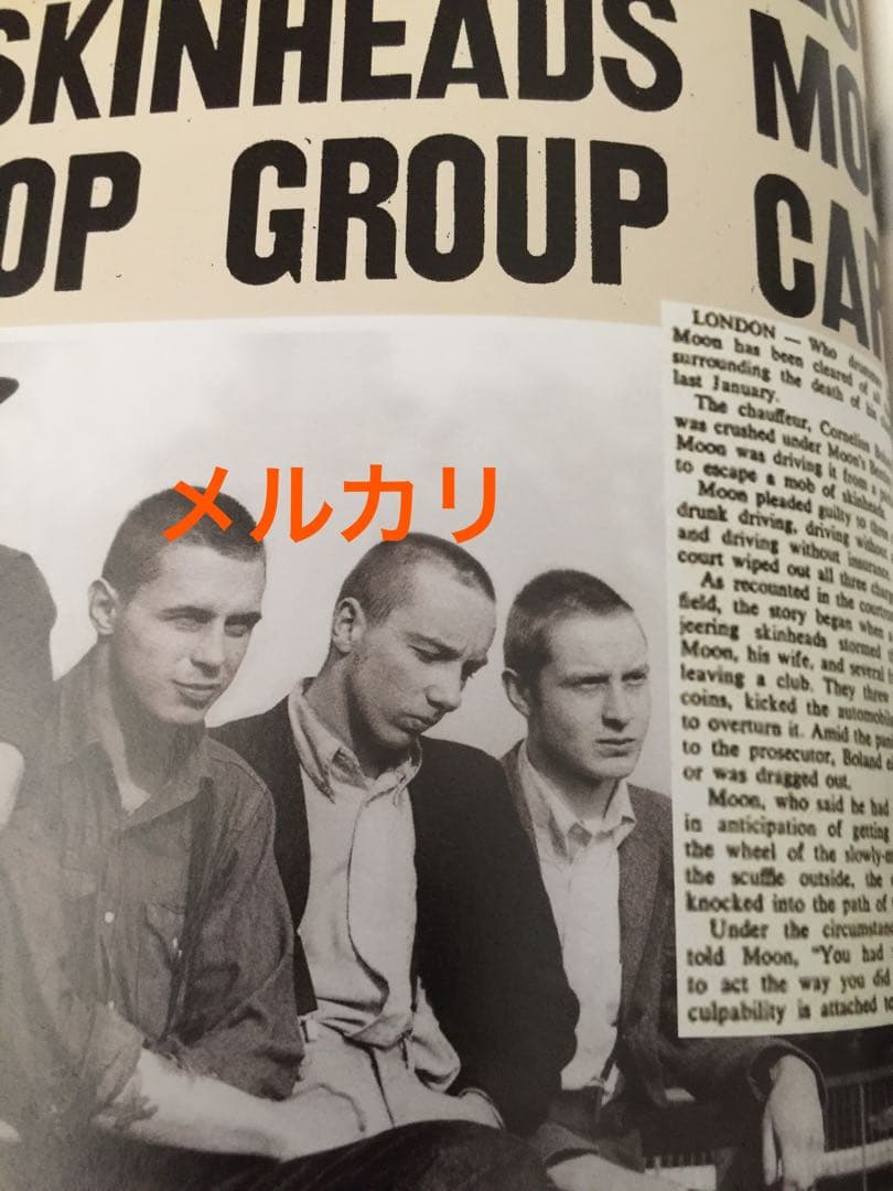 Skinheads Mods 大判洋書写真集　新品ハードカバー