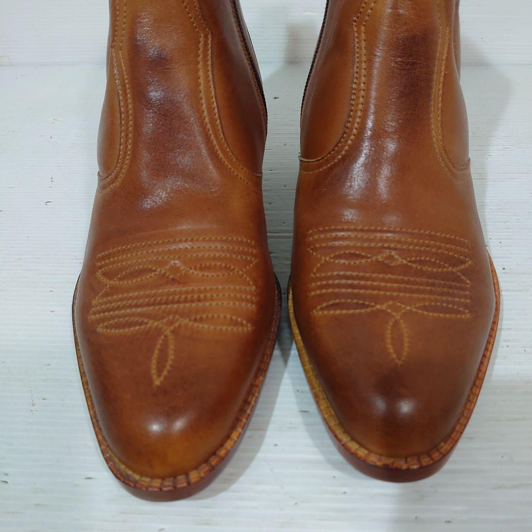 NEVADA ネバダ サイドジップ ウエスタンブーツ ショートブーツ 25cm