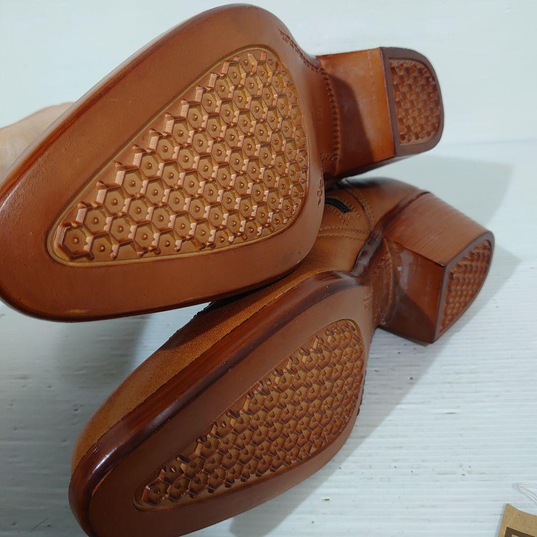 NEVADA ネバダ サイドジップ ウエスタンブーツ ショートブーツ 25cm