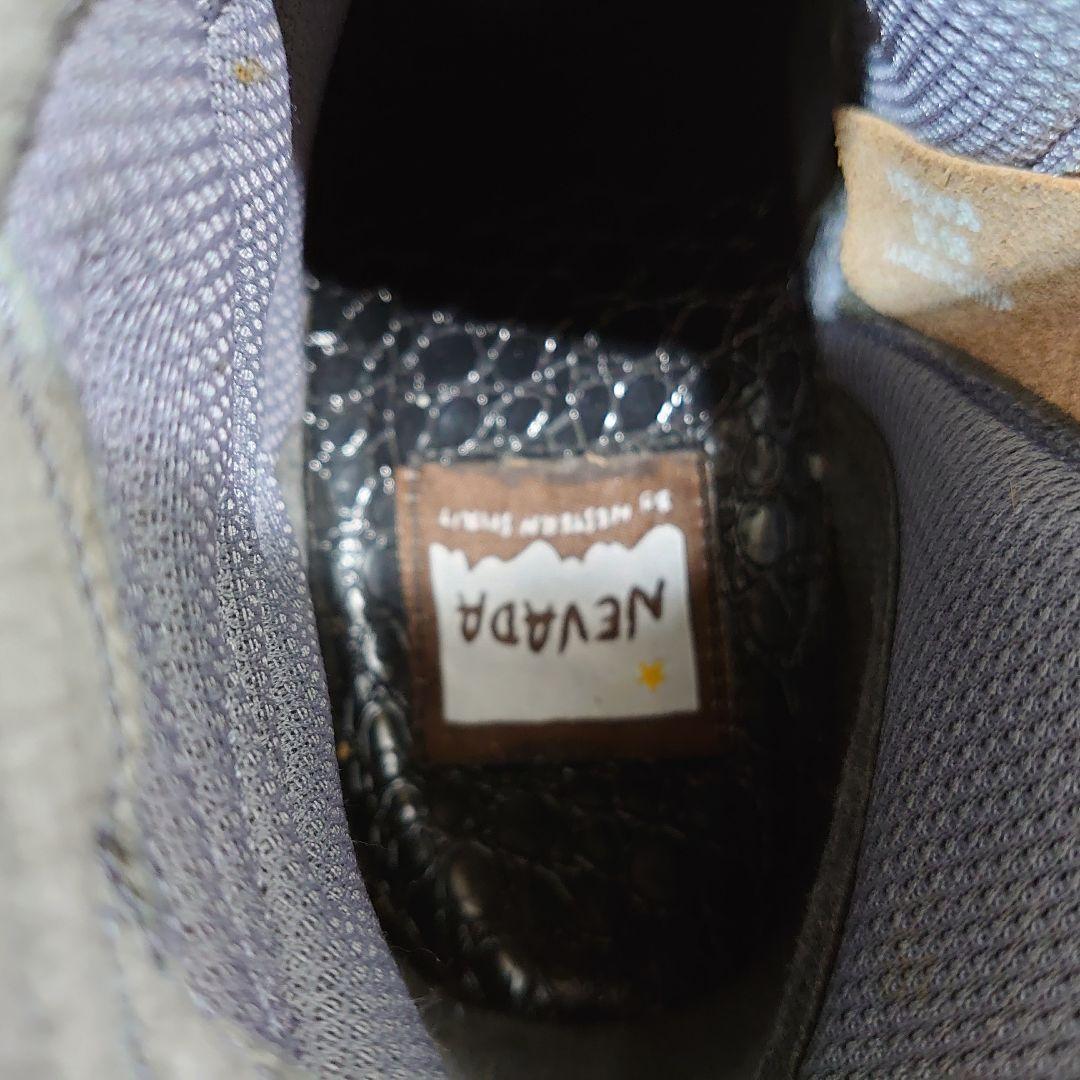 NEVADA ネバダ サイドジップ ウエスタンブーツ ショートブーツ 25cm