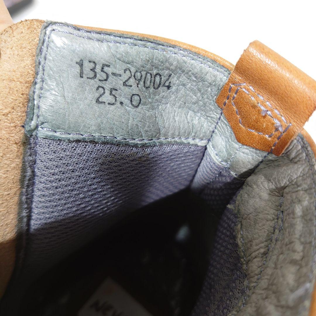 NEVADA ネバダ サイドジップ ウエスタンブーツ ショートブーツ 25cm