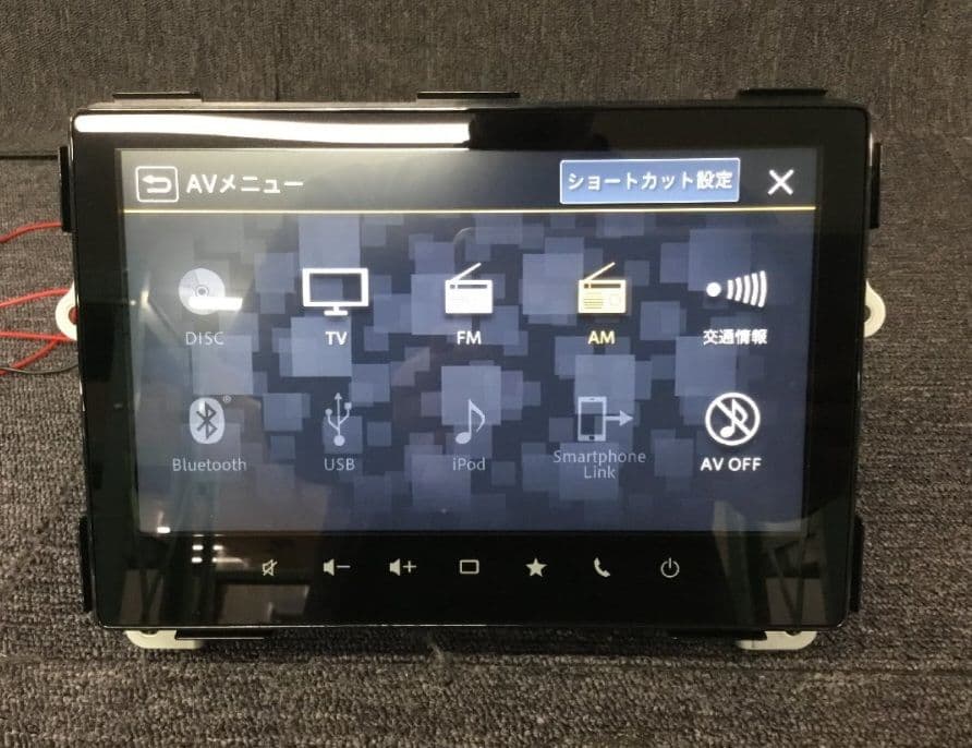 スズキ ハスラー MR92S 純正ナビ（パイオニア）全方位モニター搭載車用