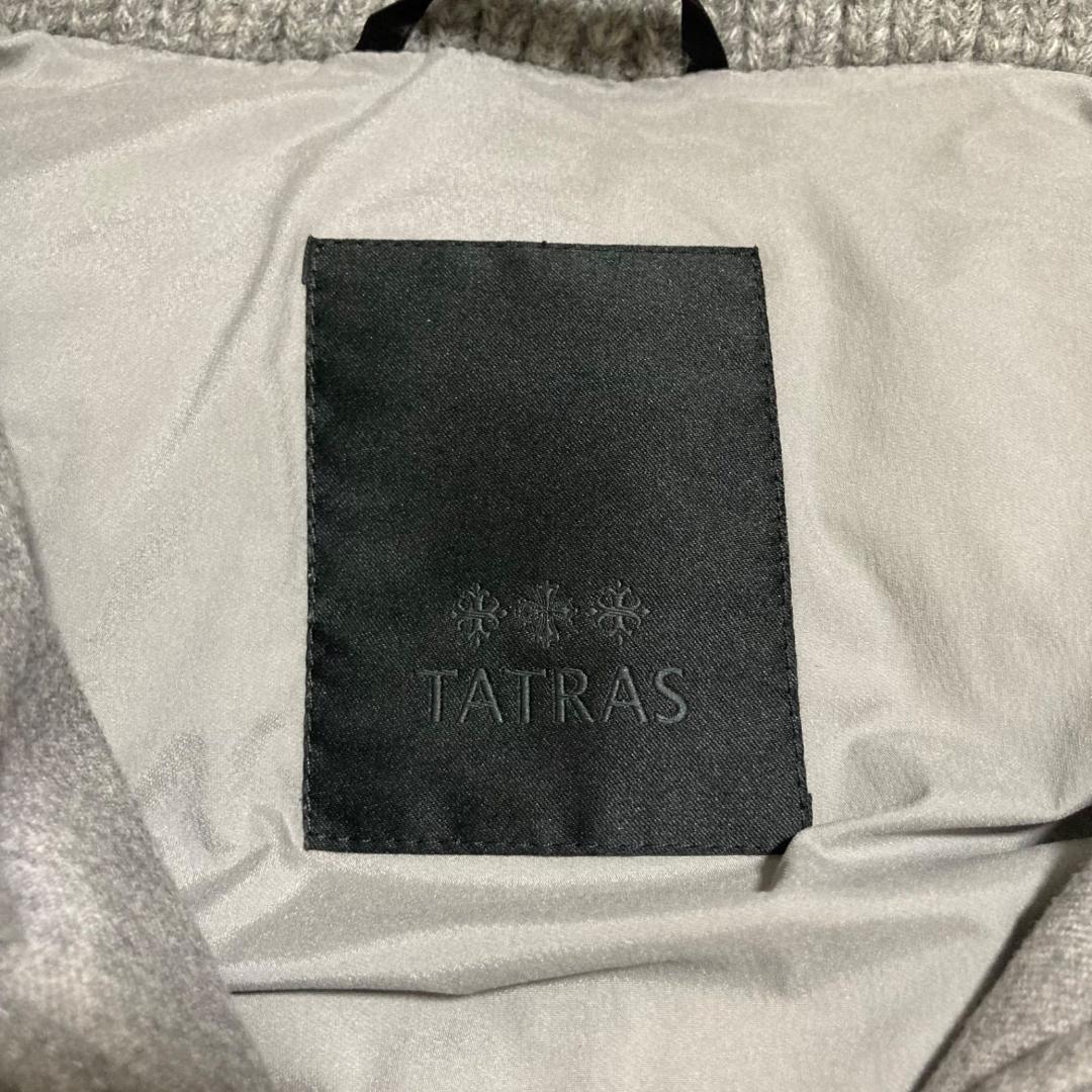 14098タトラス ルセラ ファー ダウンベスト グレー LTA184572 S