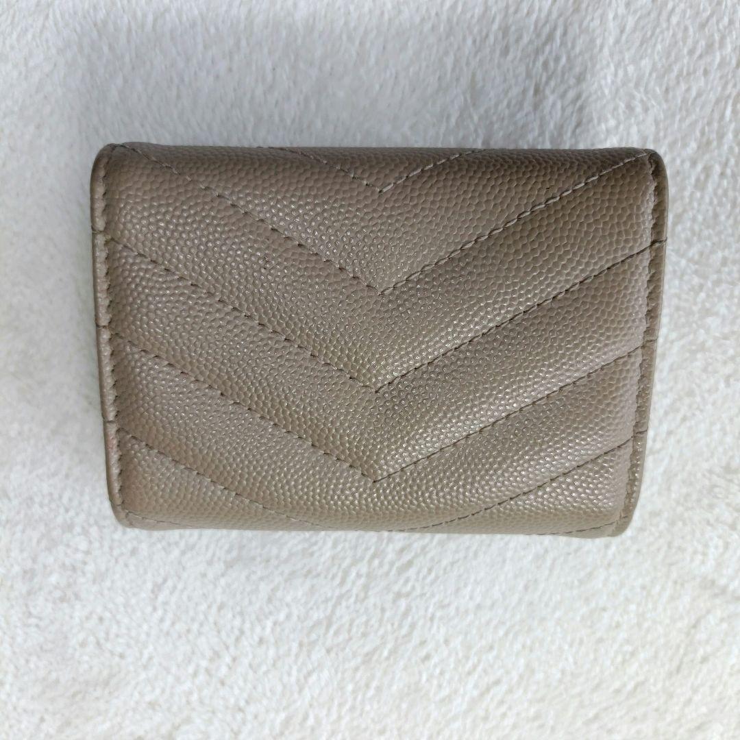 ​極美品♪サンローラン 6連キーケース マトラッセ キャビアスキン ゴールド金具