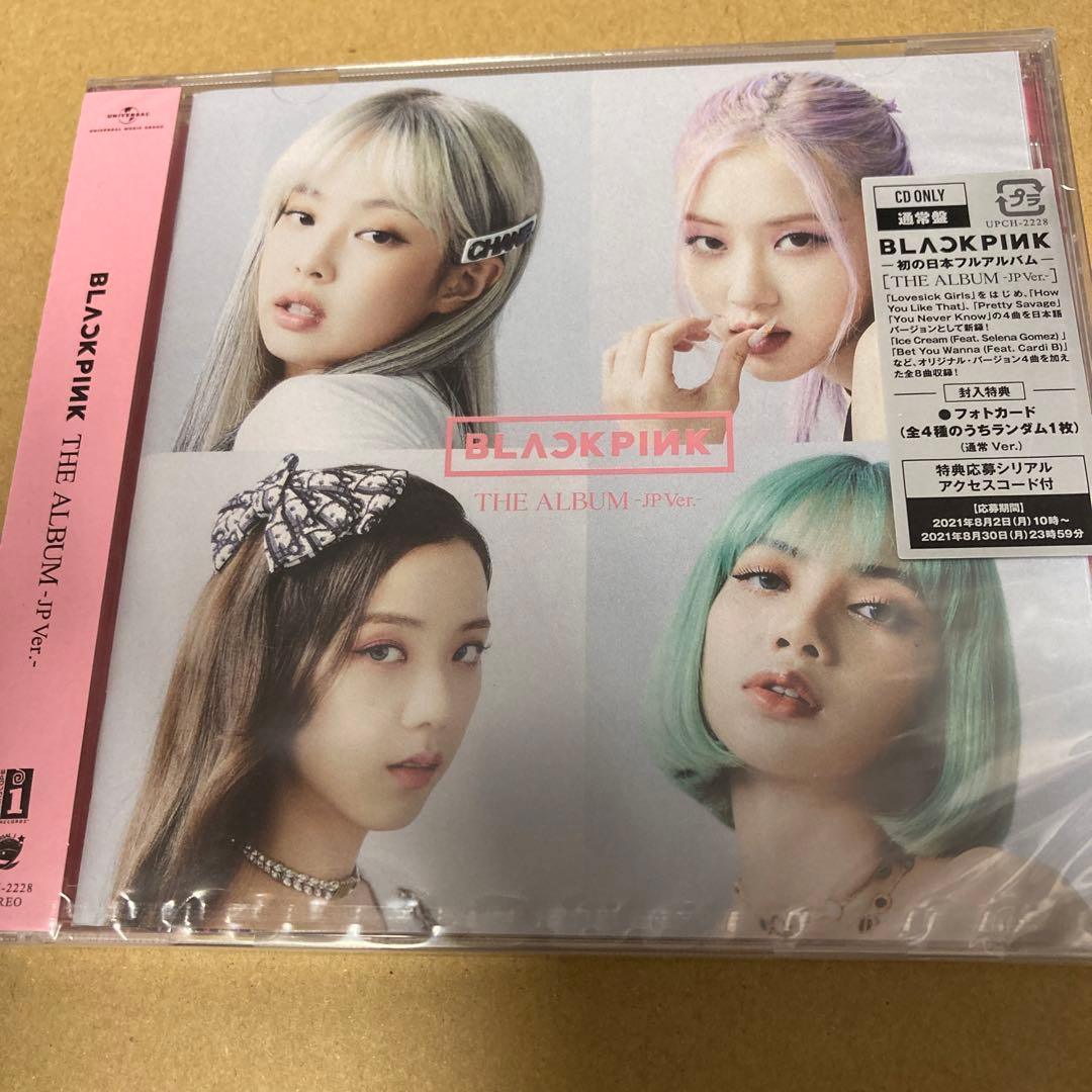 BLACKPINK THE ALBUM-JP Ver.- 通常盤初回プレス新品N