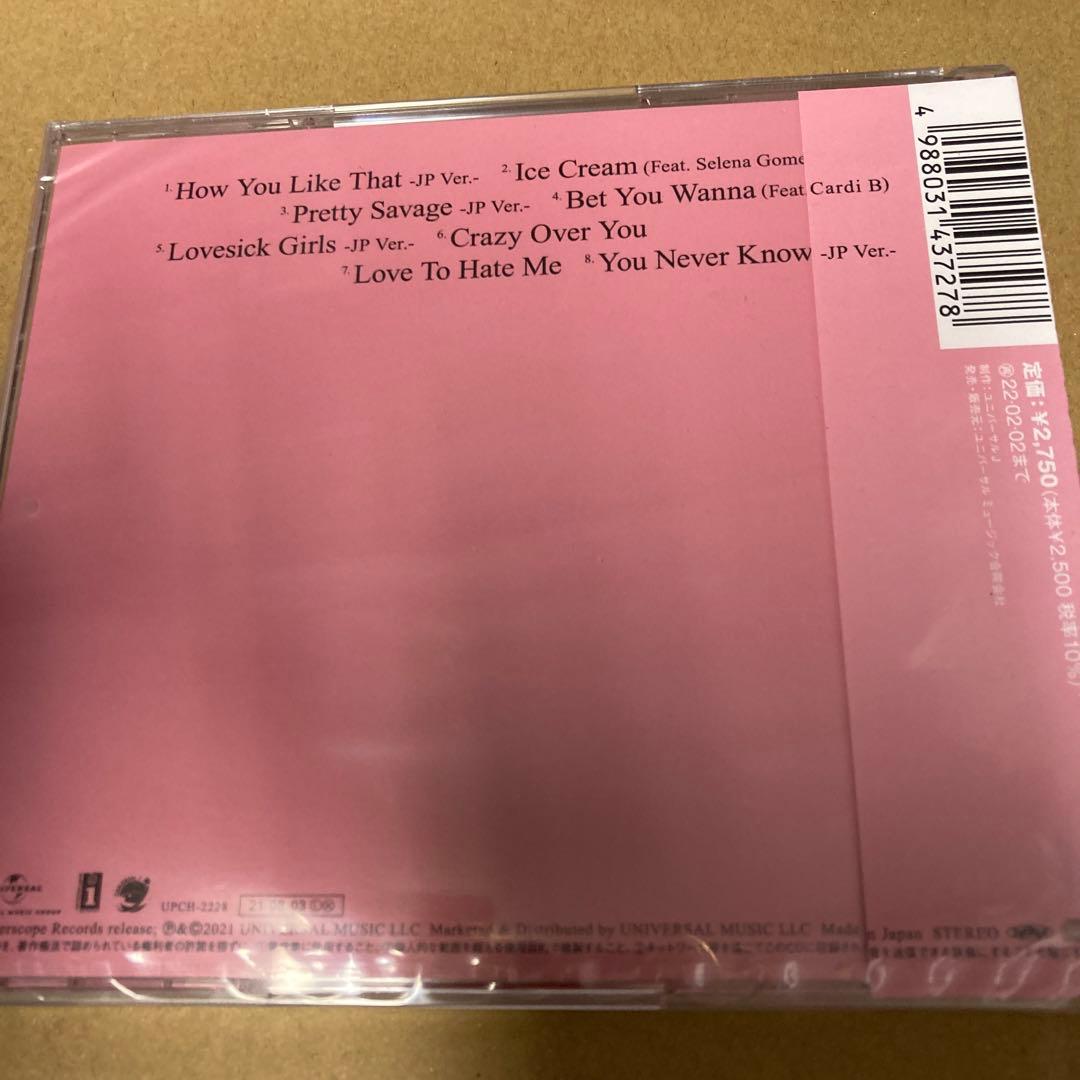 BLACKPINK THE ALBUM-JP Ver.- 通常盤初回プレス新品N