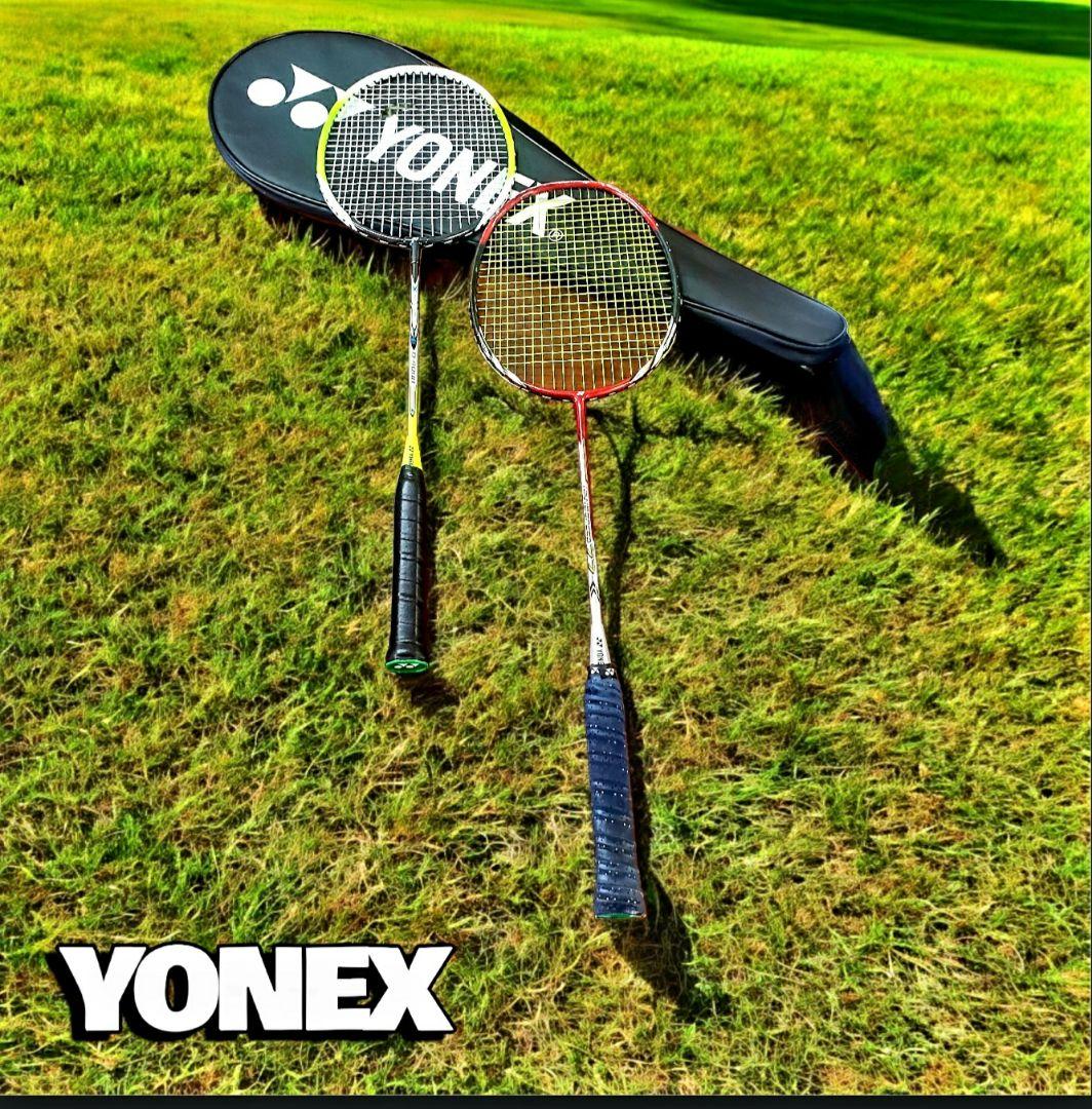 ★ヨネックスYONEX＆MIZUNOバドミントンラケット4本セット★