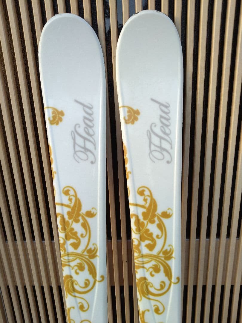Head スキー板 ホワイト/ゴールド
