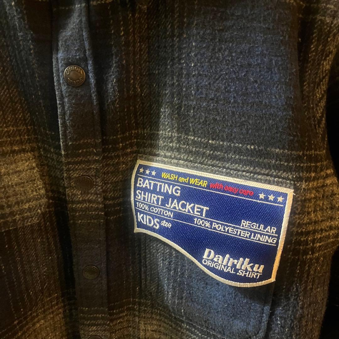 ジャケット・アウター dairiku 18aw BATTING SHIRT JACKET