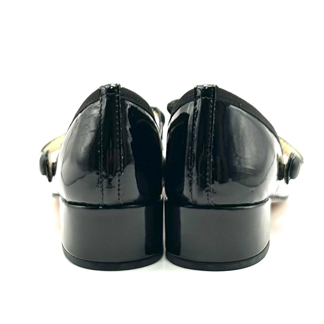 未使用級✨ repetto 【38】 パンプス ローズ メリージェーン ブラック