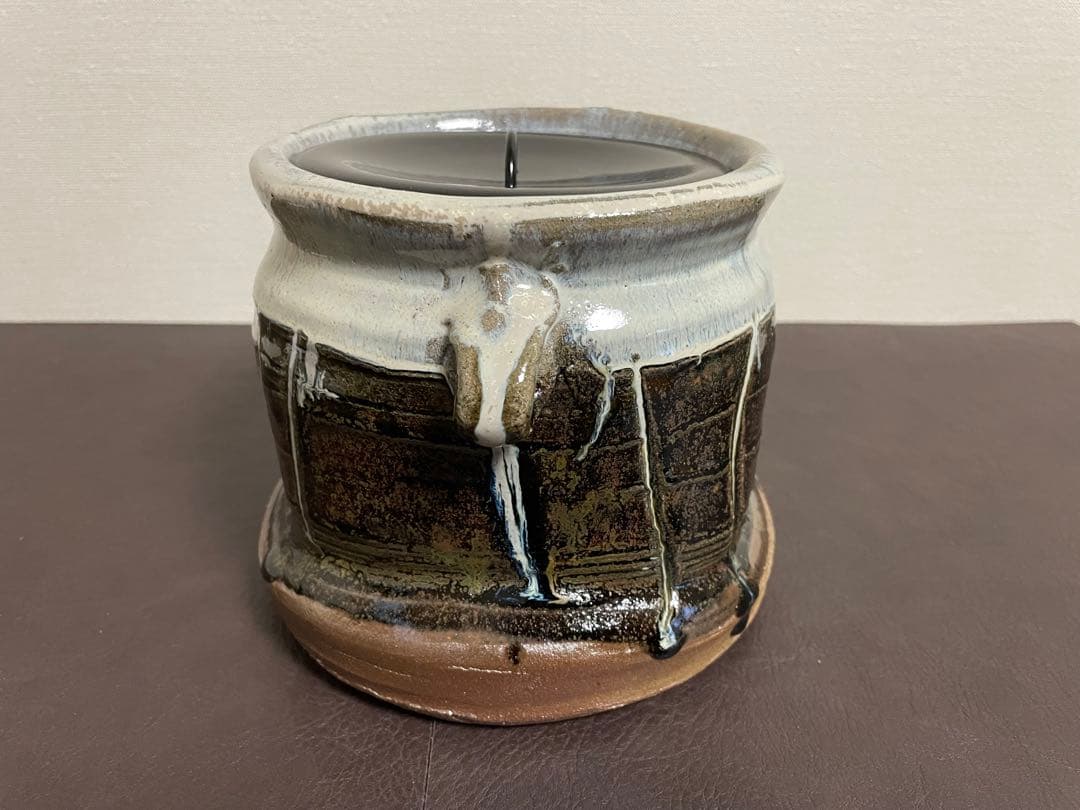 西岡小十　朝鮮唐津耳付水指