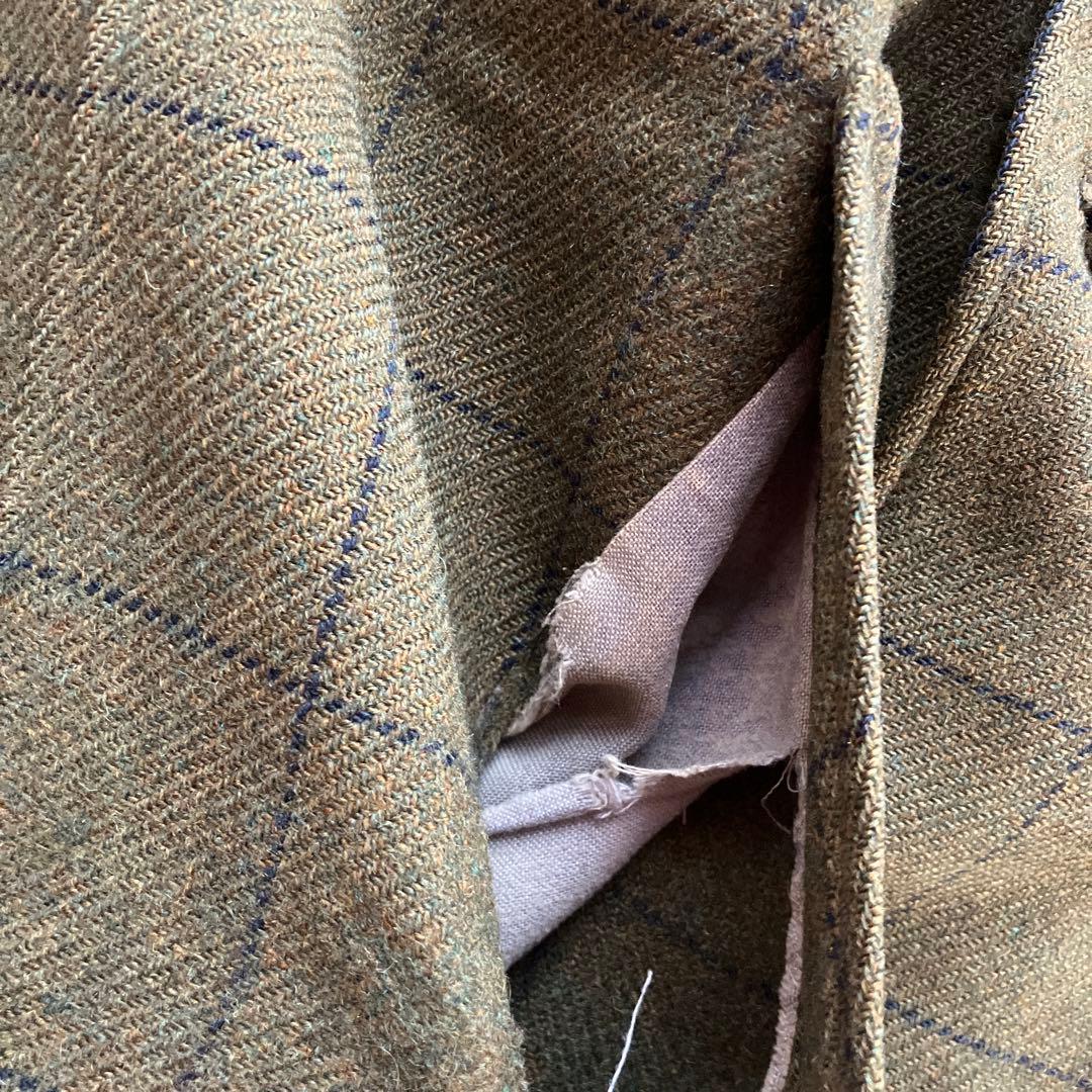 Pendleton ウール　ランチコート　カーキ　70s