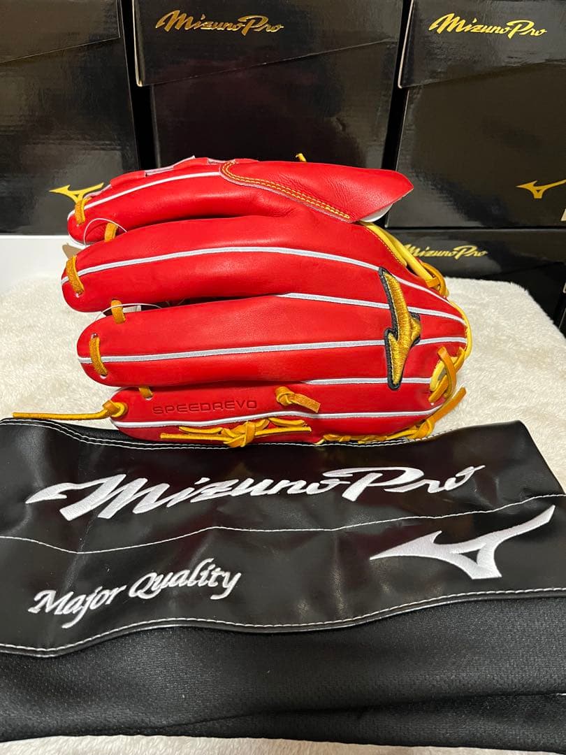 ミズノプロ　軟式野球用　投手用　グラブ　中日・高橋宏斗モデル