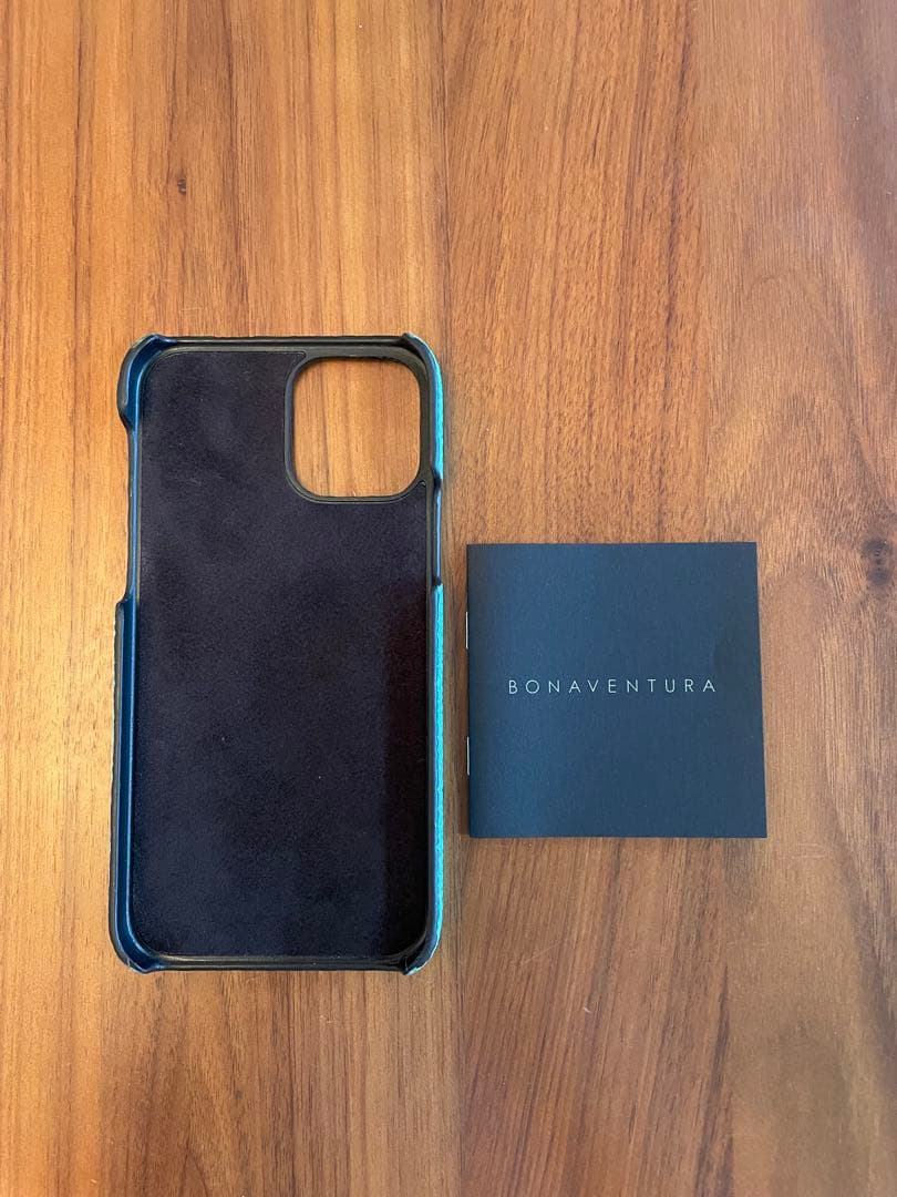【完売】ボナベンチュラ iPhone12/12pro アトールブルー