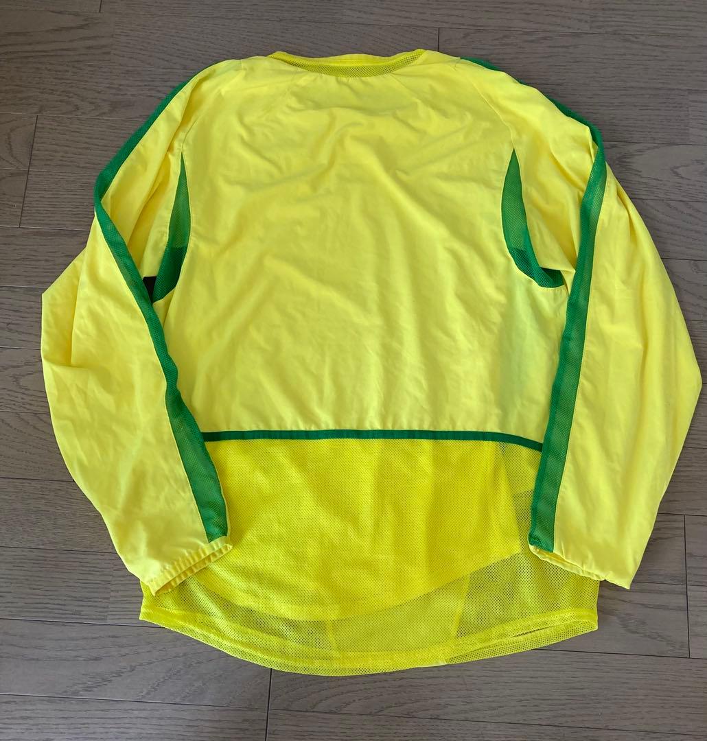 レア2002年ブラジル代表ユニフォーム長袖size s