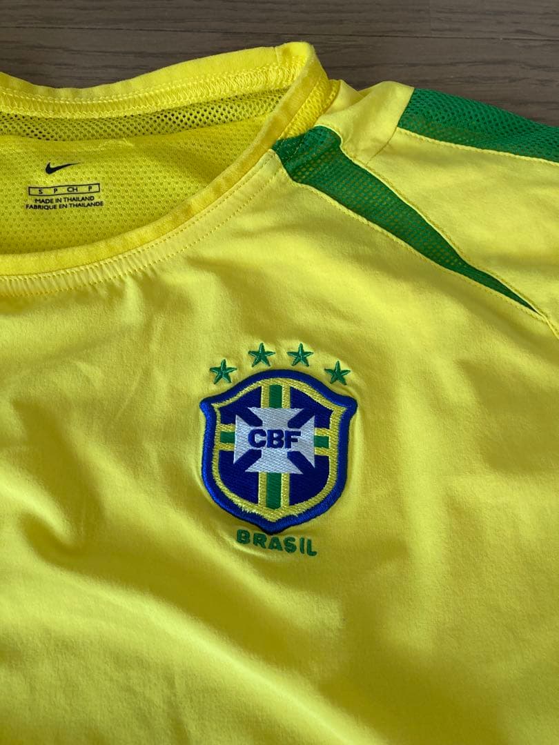 レア2002年ブラジル代表ユニフォーム長袖size s