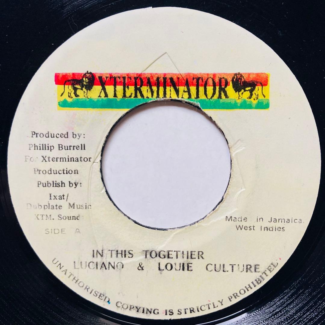 レゲエ　IN THIS TOGETHER リディム 4枚