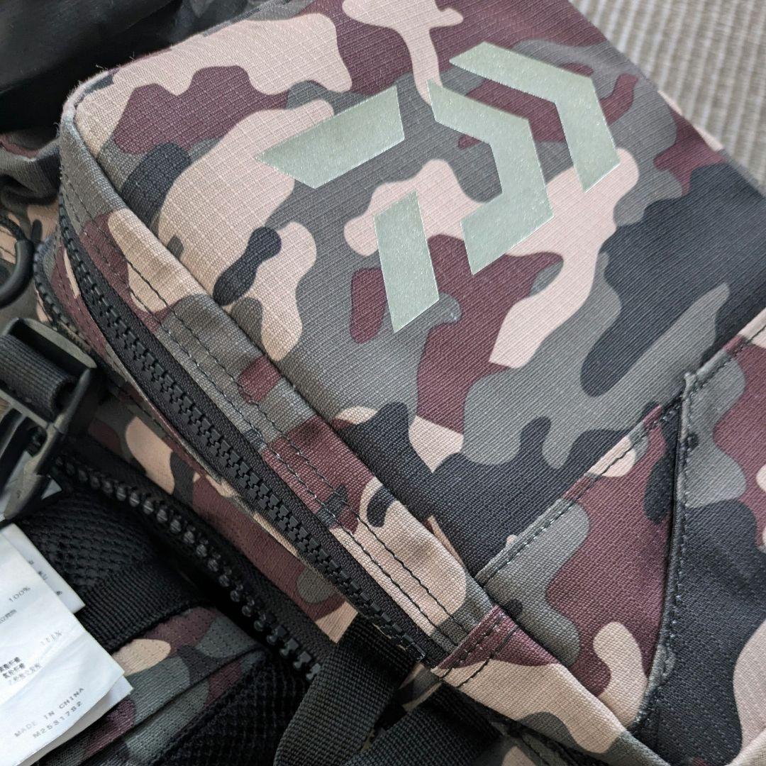 e*i様 ダイワ DF-6107 フィッシングベスト III 3 グリーンカモ