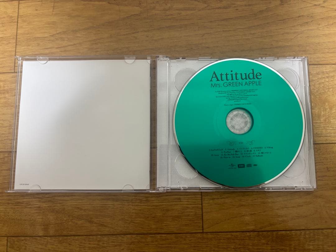 Mrs. GREEN APPLE attitude 初回限定盤