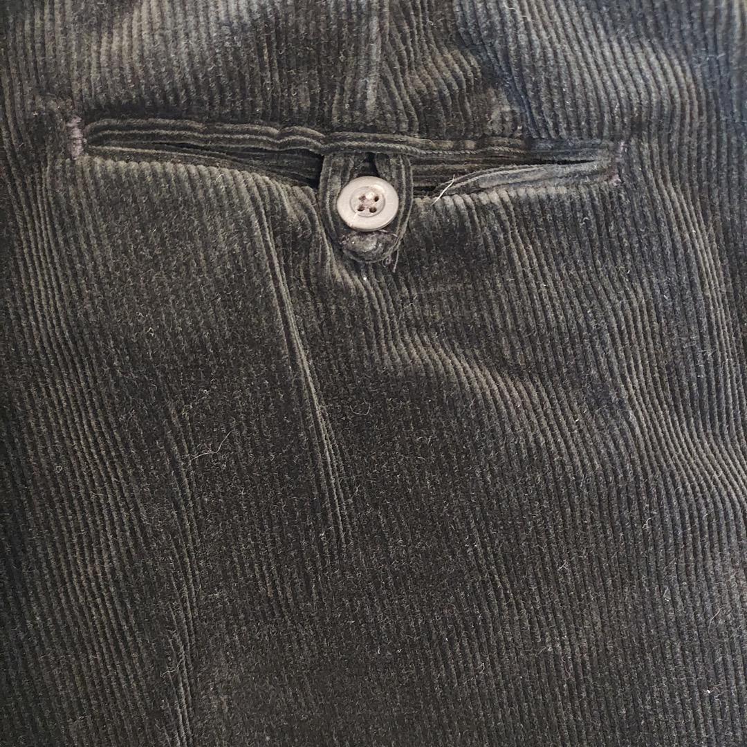 ポロバイ ラルフローレン W35 ポロチノ コーデュロイ 90s 黒 15527