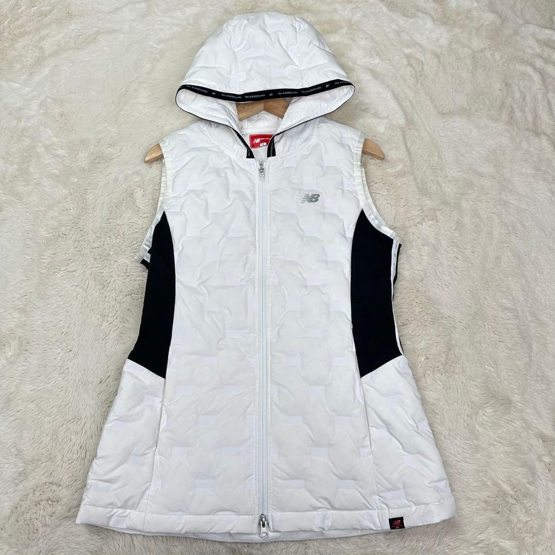 ✨美品✨ニューバランスゴルフ ゴルフ5限定 チュニック丈 中綿ダウンベスト 2