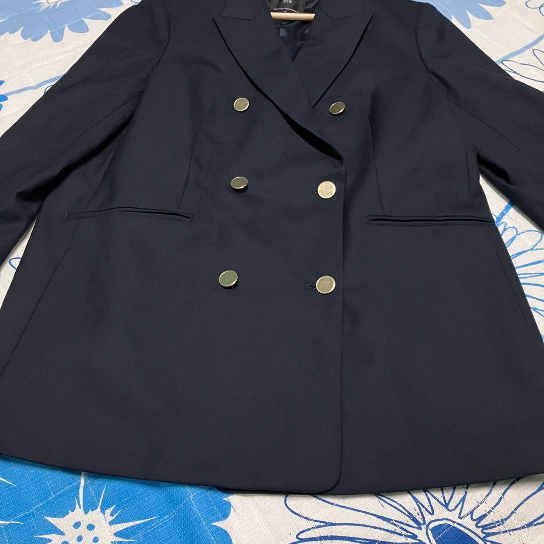 【希少】23区　金ボタン　紺ブレ　ブレザー　ダブルブレスト　ジャケット