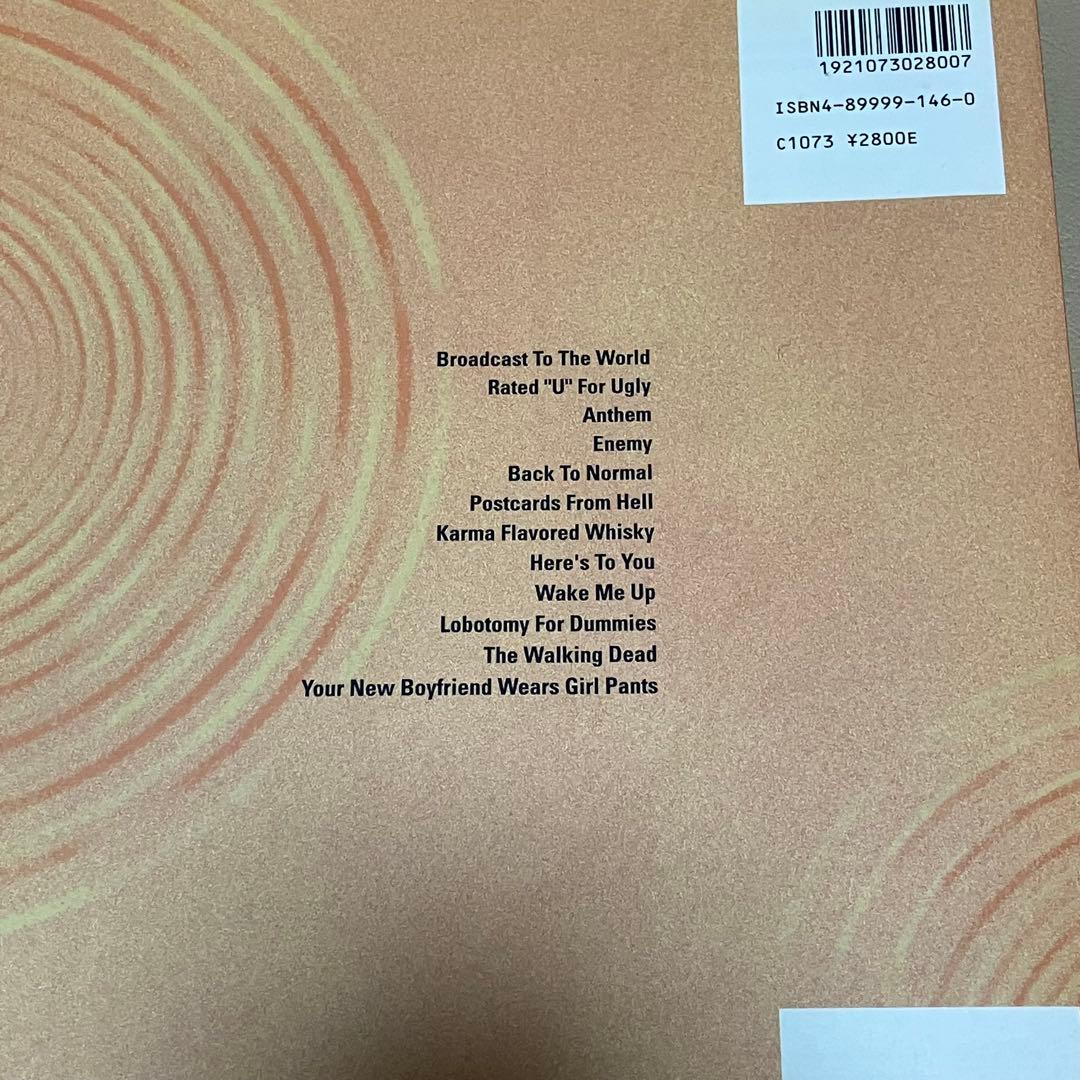 バンドスコアセット Rancid, Guns N' Roses, 他