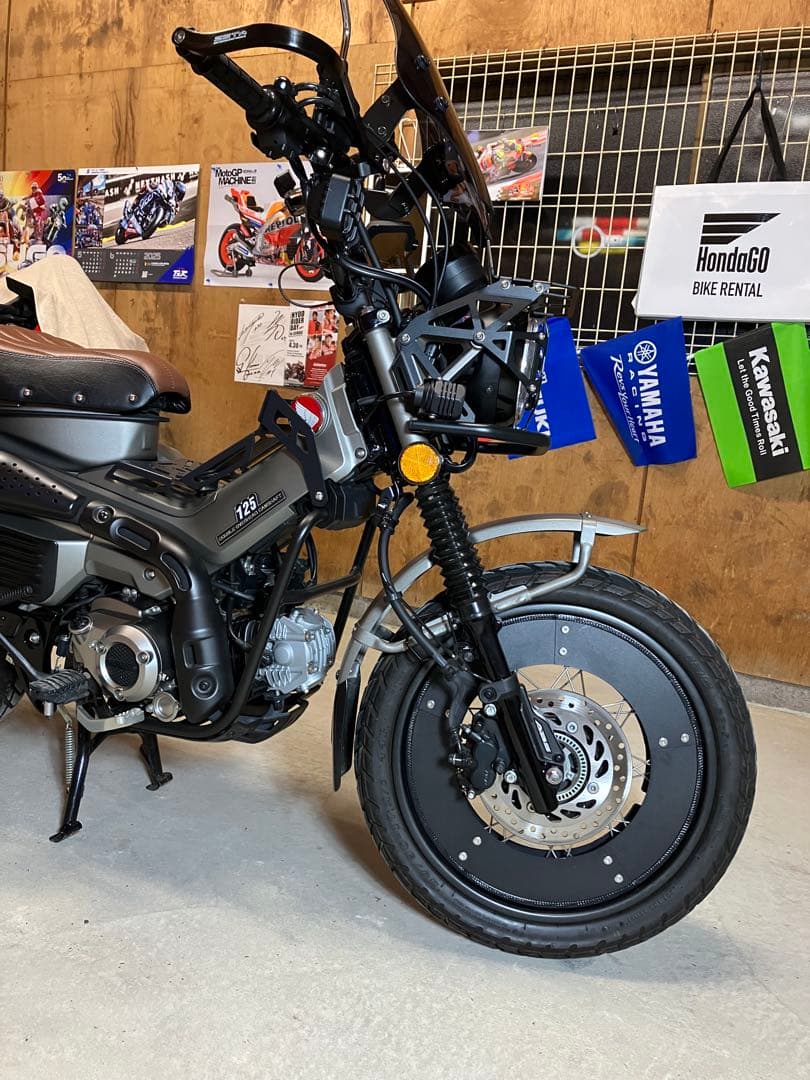 CT125ハンターカブ　HI-LINE ホイールカバー　JA65/JA55