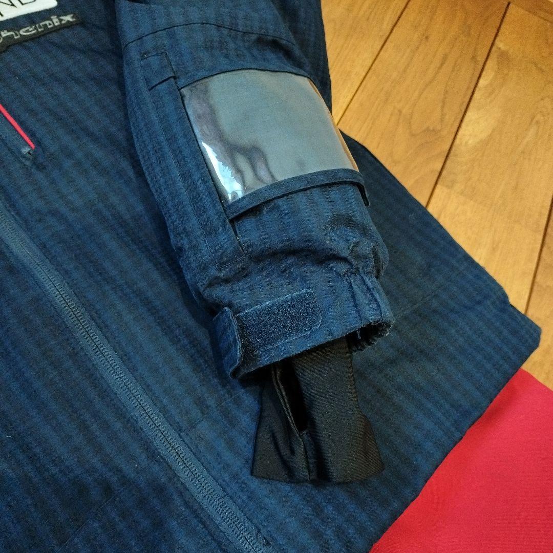 Phenix 子ども用スキーウェア ネイビー/レッド 140