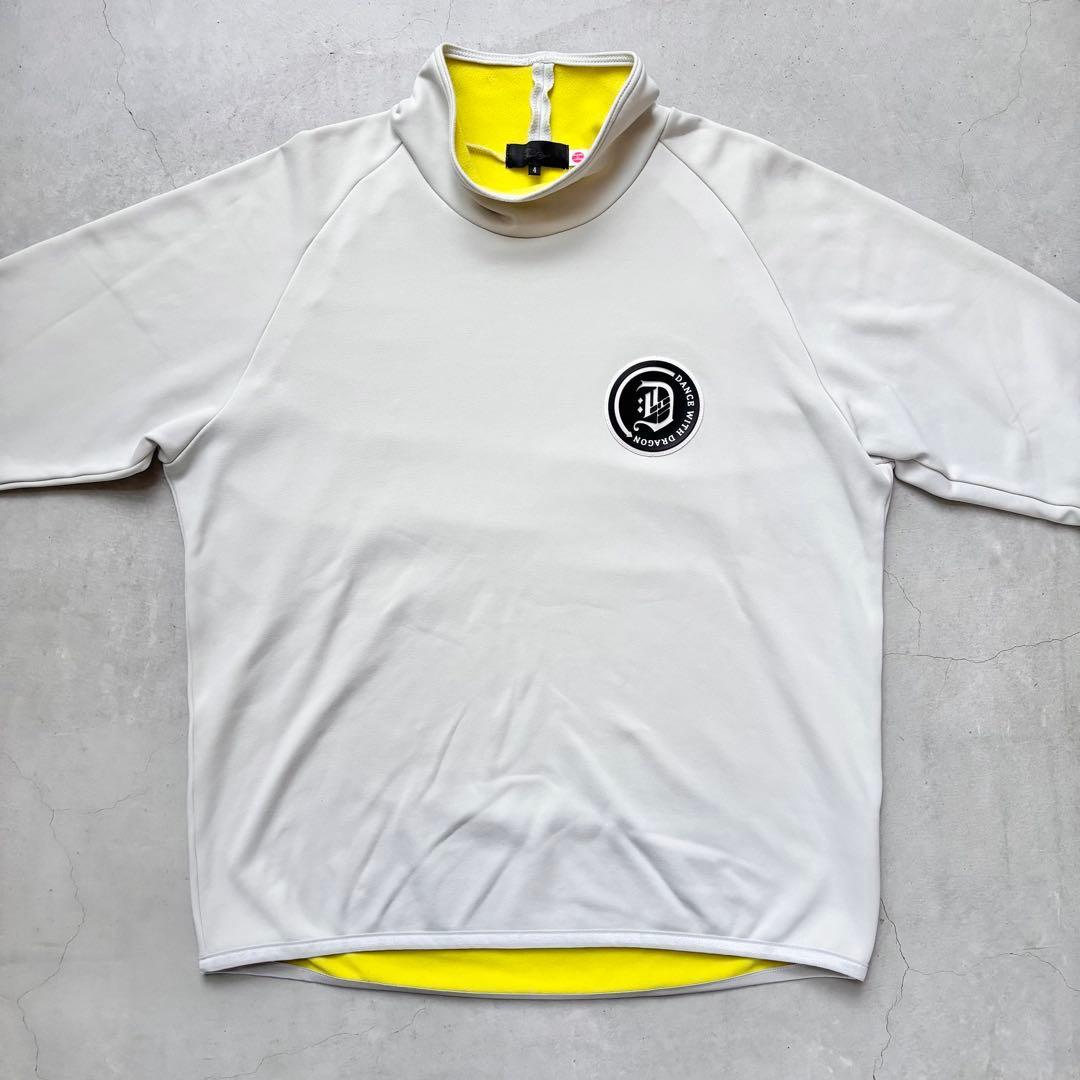 DANCE WITH DRAGON 裏フリース ハイネック 長袖カットソー 4