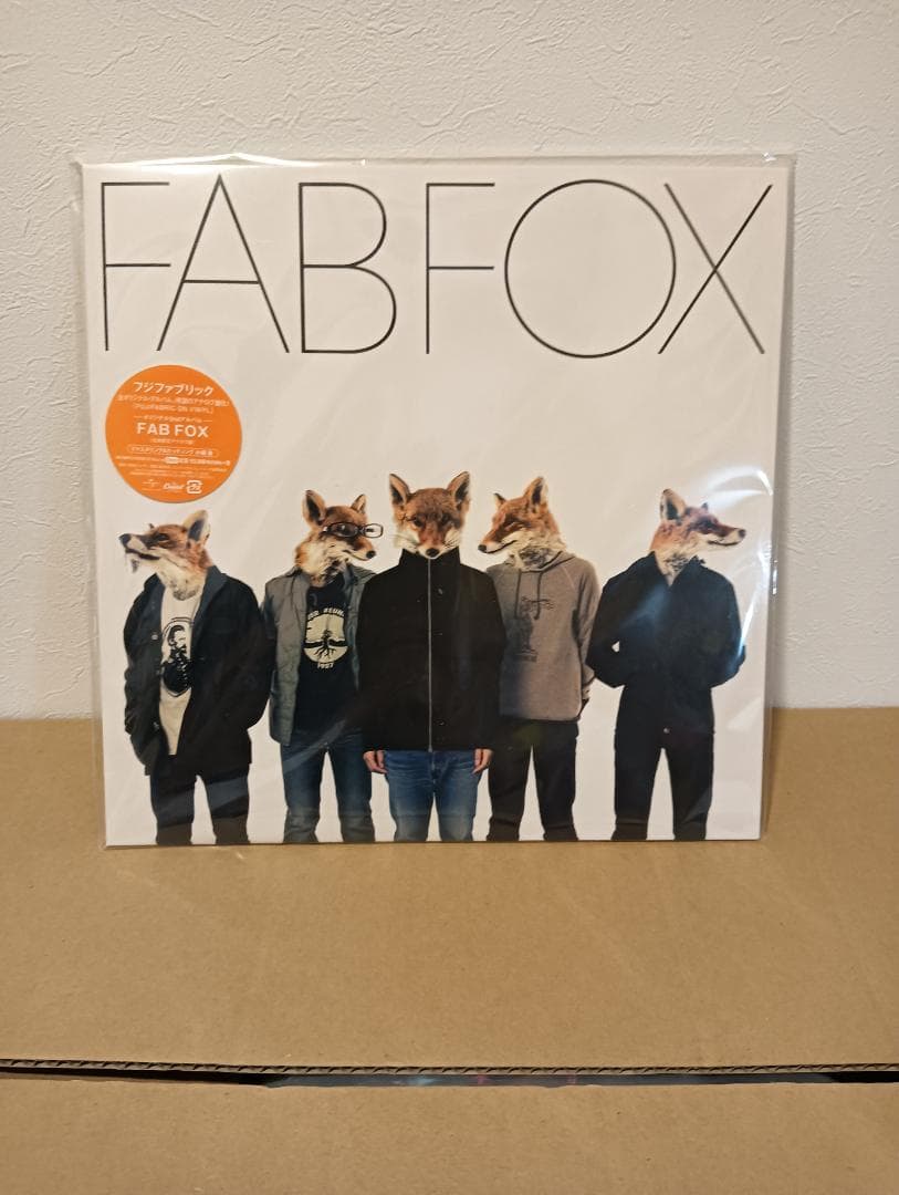 【新品未開封】フジファブリック FAB FOX 生産限定アナログ盤 LP
