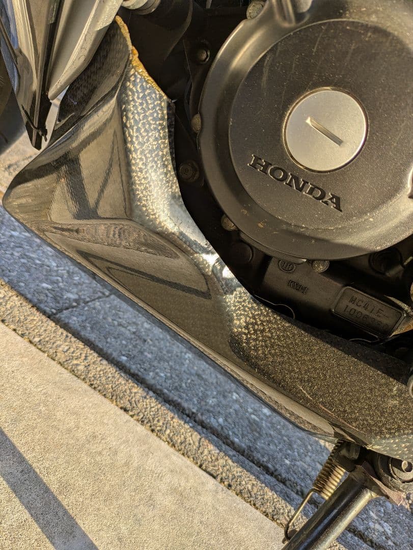 ホンダCBR250R MC41前期用カーボンファイバーアンダーカウル