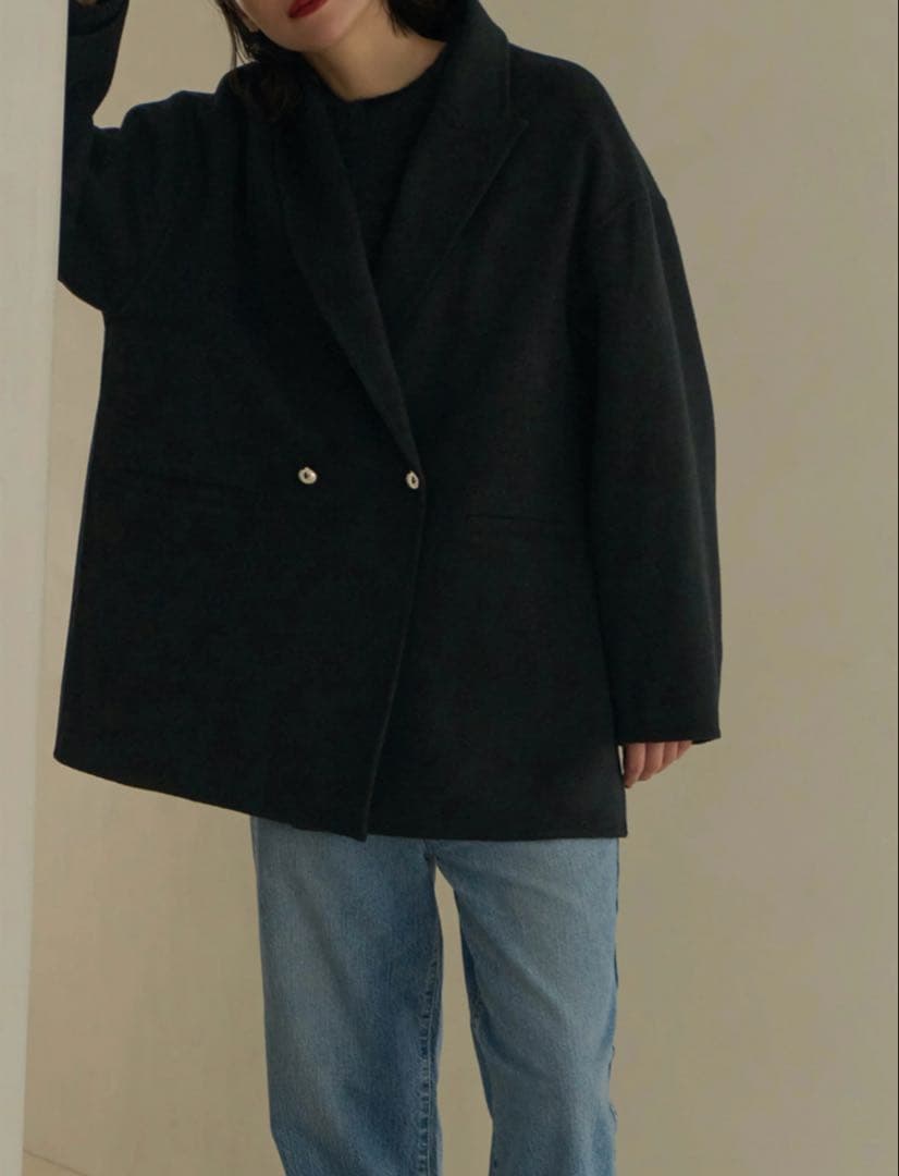 最終値下げ【美品】HAUNT ピーコート L BOTTON P COAT