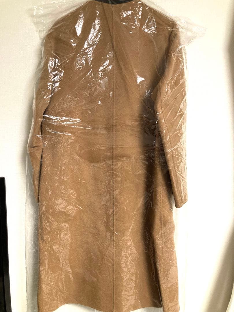 新品　コントワー・デ・コトニエ カシミヤブレンド リバー　ノーカラーコート